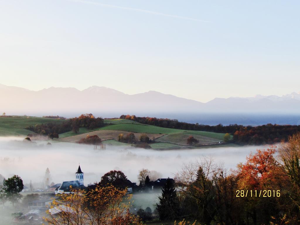 Les Gites De La Maison Bleue D'Estialescq Esterno foto