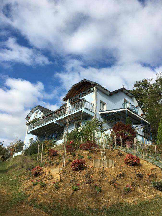 Les Gites De La Maison Bleue D'Estialescq Esterno foto